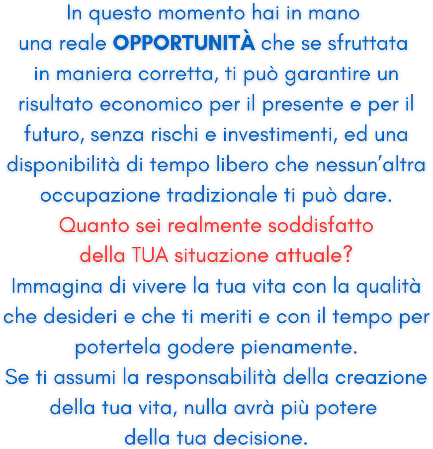 Testo introduttivo sul business